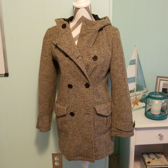 American Eagle Outfitters Jackets & Blazers - American Eagle twill peacoat size small